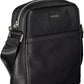 Black Polyethylene Men Shoulder Bag