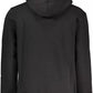 Black Cotton Men Sweater