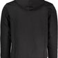 Black Cotton Men Sweater