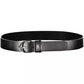 Black Leather Women Belt