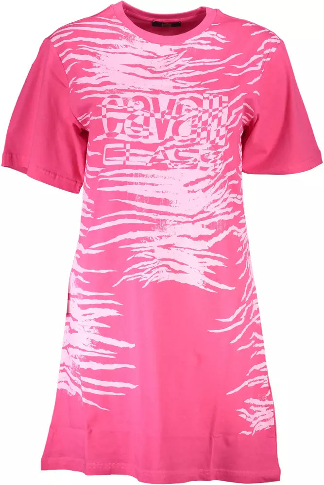 Pink Cotton Women Dress