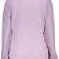 Purple Cotton Women Sweater