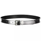 Black Leather Women Belt