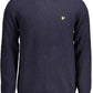 Blue Wool Men Sweater