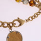 Elegant Gold-Plated Statement Necklace