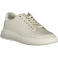 Beige Leather Women Sneaker