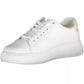 White Leather Women Sneaker