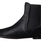 Elite Italian Leather Chelsea Boots