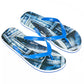 Light Blue PVC Men Sandal