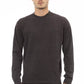 Brown Cotton Men Sweater