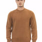 Beige Alpaca Men Sweater