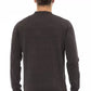 Brown Cotton Men Sweater