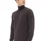 Brown Cotton Men Sweater