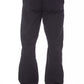 Blue Cotton Men Pant