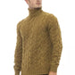 Brown Wool Men Sweater