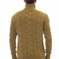 Brown Wool Men Sweater