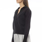 Black Wool Women Sweater