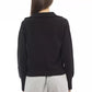 Black Wool Women Sweater