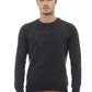 Black Wool Men Sweater