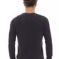 Black Wool Men Sweater