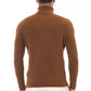 Brown Alpaca Men Sweater