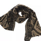 Brown Acetate Women Scarf