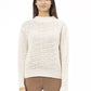 White Polyamide Women Sweater