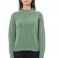 Green Wool Women Sweater