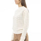 White Polyamide Women Sweater