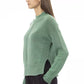 Green Wool Women Sweater