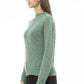 Green Polyamide Women Sweater