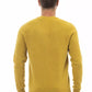 Yellow Wool Men Sweater