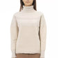 Beige Alpaca Women Sweater