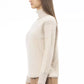 Beige Alpaca Women Sweater