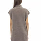 Brown Wool Women Sweater