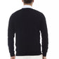 Black Wool Men Sweater