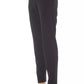 Black Polyester Women Pant