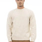 Beige Alpaca Men Sweater