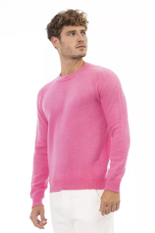 Multicolor Wool Men Sweater