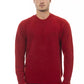 Red Wool Men Sweater