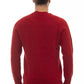 Red Wool Men Sweater