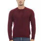 Red Wool Men Sweater