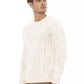 Beige Wool Men Sweater