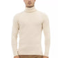 Beige Alpaca Men Sweater