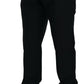 Elegant Slim Fit Black Dress Trousers