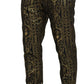 Elegant Jacquard Evening Pants