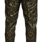 Elegant Jacquard Evening Pants