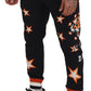 Elegant Black Star Casual Sweatpants