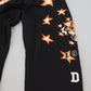 Elegant Black Star Casual Sweatpants