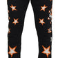 Elegant Black Star Casual Sweatpants